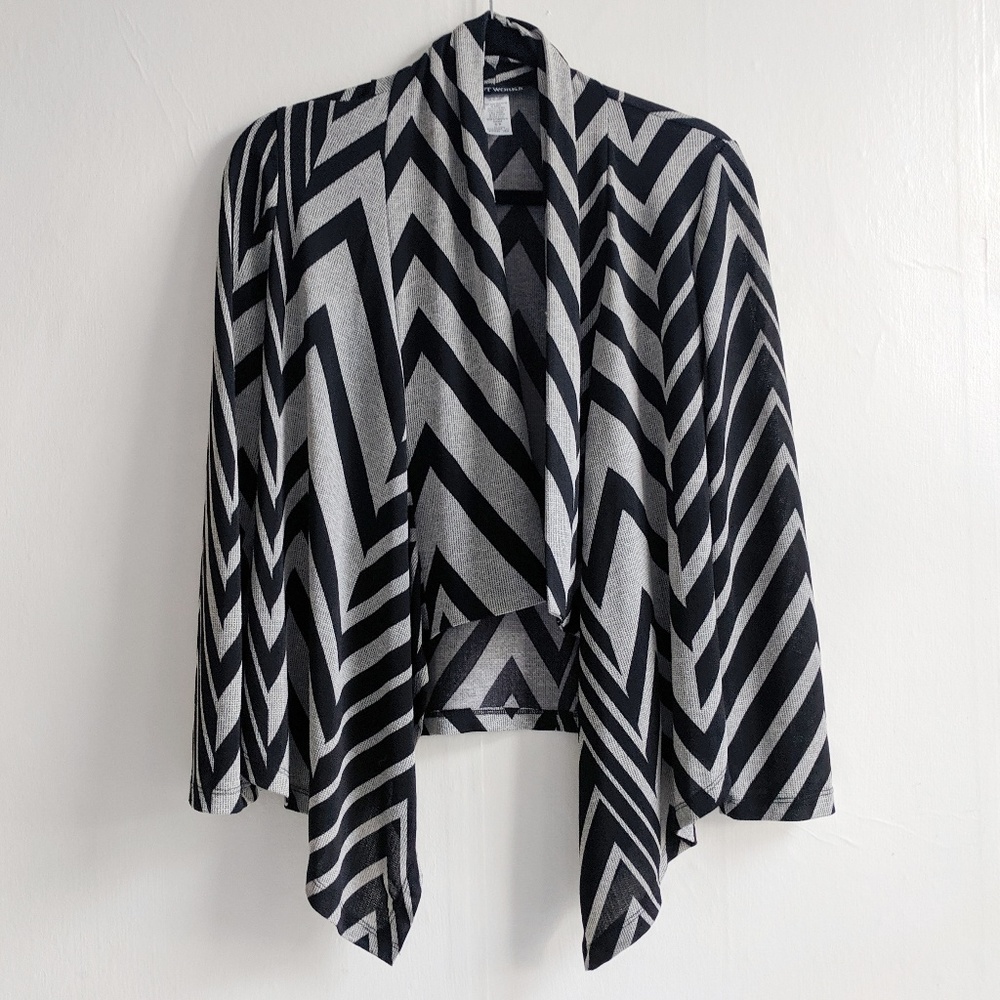 Soft work Women's open front cardigan size SP